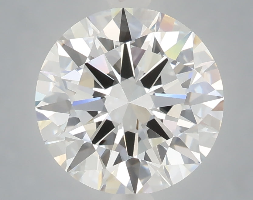 3.04 Carat Round Shaped, Excellent Cut, E Color, VVS2 Clarity, IGI Certified Lab Grown Diamond