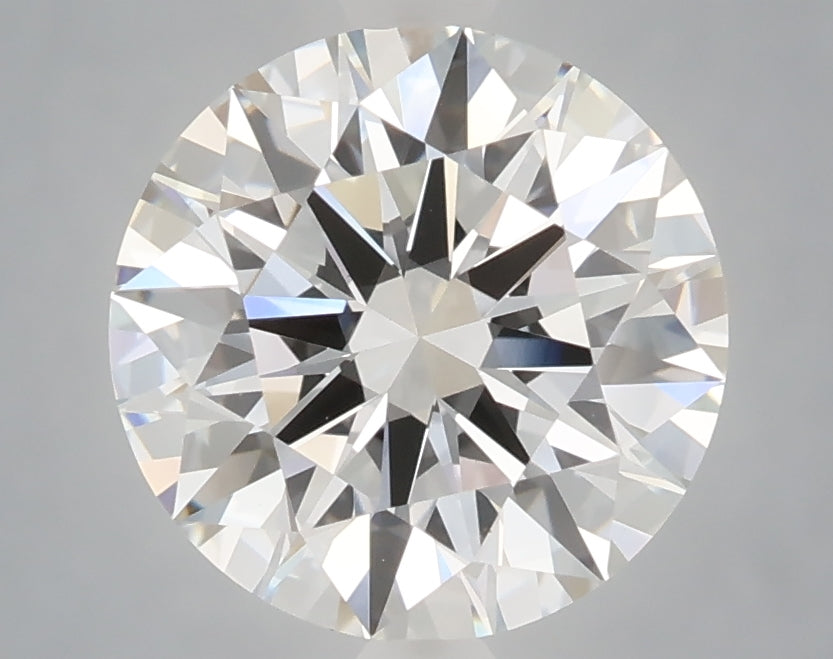 3.01 Carat Round Shaped, Excellent Cut, E Color, VVS2 Clarity, IGI Certified Lab Grown Diamond