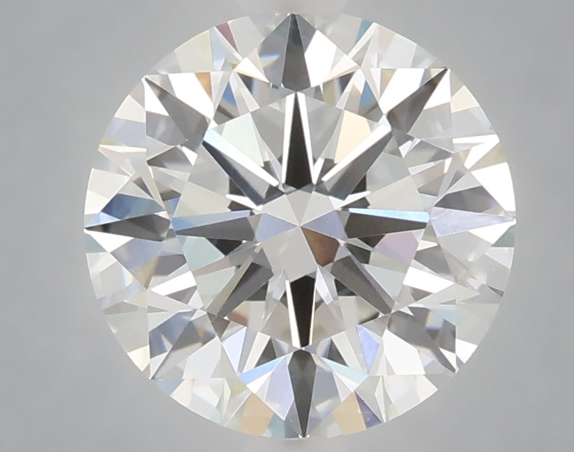 3.02 Carat Round Shaped, Ideal Cut, E Color, VVS2 Clarity, IGI Certified Lab Grown Diamond