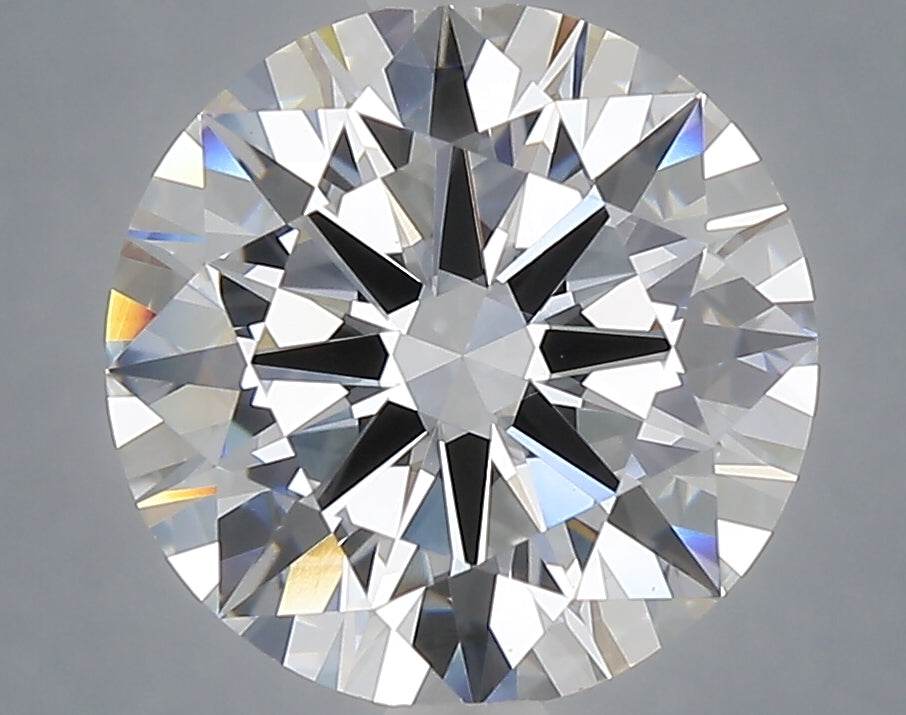 4.03 Carat Round Shaped, Excellent Cut, E Color, VVS2 Clarity, IGI Certified Lab Grown Diamond