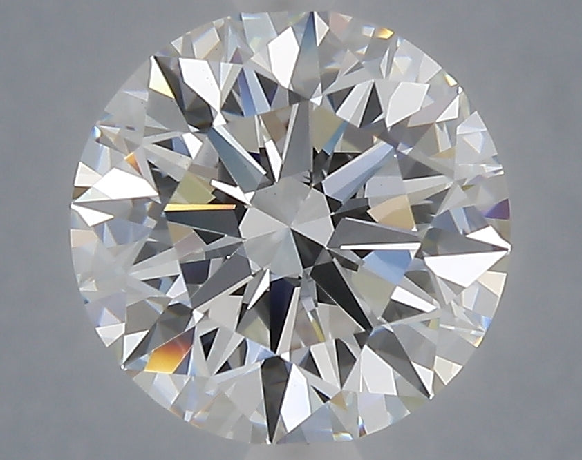 3.07 Carat Round Shaped, Ideal Cut, E Color, VS1 Clarity, IGI Certified Lab Grown Diamond