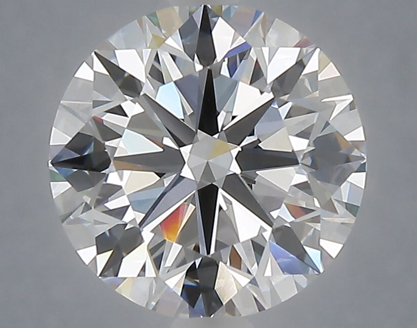 3.00 Carat Round Shaped, Excellent Cut, E Color, VVS2 Clarity, IGI Certified Lab Grown Diamond