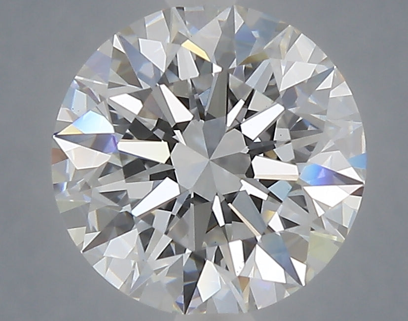 3.08 Carat Round Shaped, Ideal Cut, D Color, VVS2 Clarity, IGI Certified Lab Grown Diamond