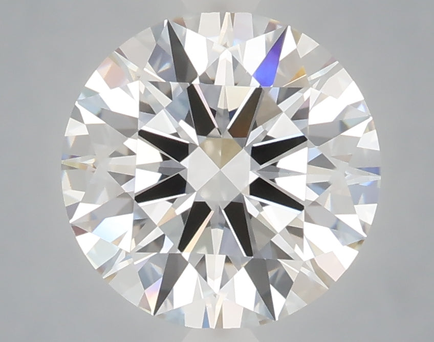3.02 Carat Round Shaped, Excellent Cut, E Color, VVS2 Clarity, IGI Certified Lab Grown Diamond