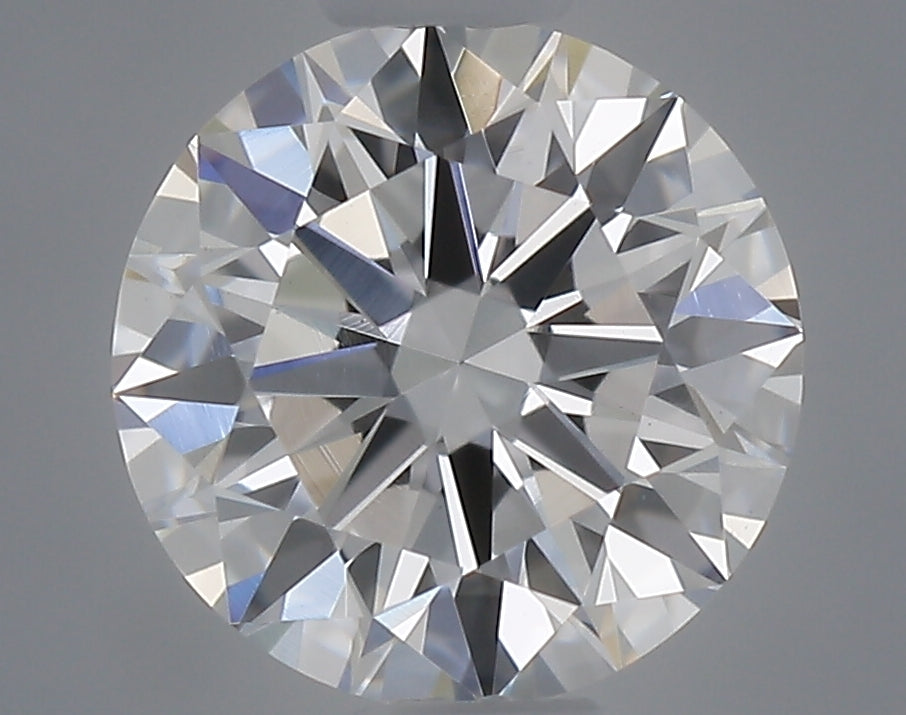 0.55 Carat Round Shaped, Very Good Cut, D Color, VVS2 Clarity, IGI Certified Lab Grown Diamond