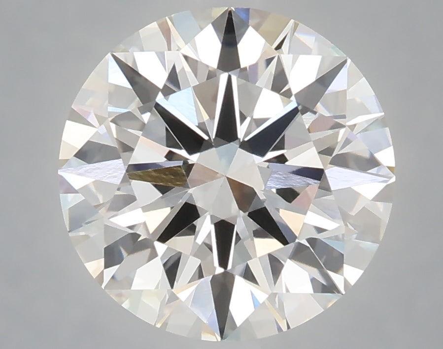 4.03 Carat Round Shaped, Excellent Cut, E Color, VVS2 Clarity, IGI Certified Lab Grown Diamond
