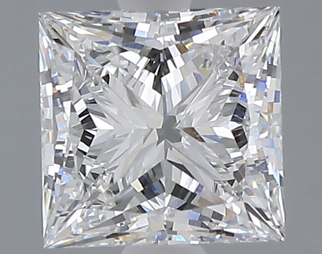 2.00 Carat Princess Shaped, Ideal Cut, E Color, VVS2 Clarity, IGI Certified Lab Grown Diamond