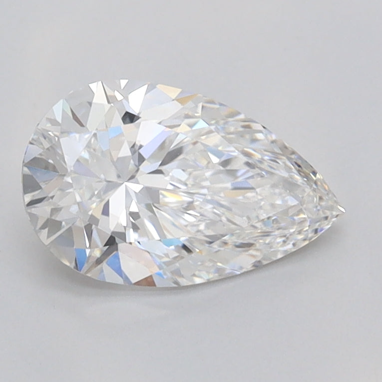 1.04 Carat Pear Shaped, Excellent Cut, E Color, VVS1 Clarity, IGI Certified Lab Grown Diamond