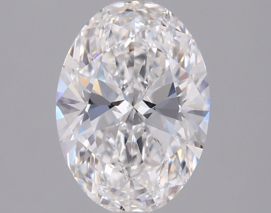1.52 Carat Oval Shaped, Ideal Cut, D Color, VVS1 Clarity, IGI Certified Lab Grown Diamond