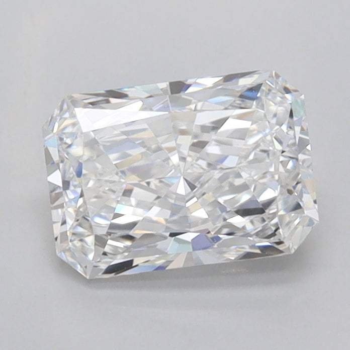 1.03 Carat Radiant Shaped, Ideal Cut, D Color, VVS2 Clarity, IGI Certified Lab Grown Diamond