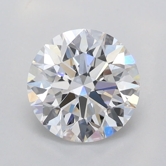 1.04 Carat Round Shaped, Ideal Cut, D Color, VVS2 Clarity, IGI Certified Lab Grown Diamond