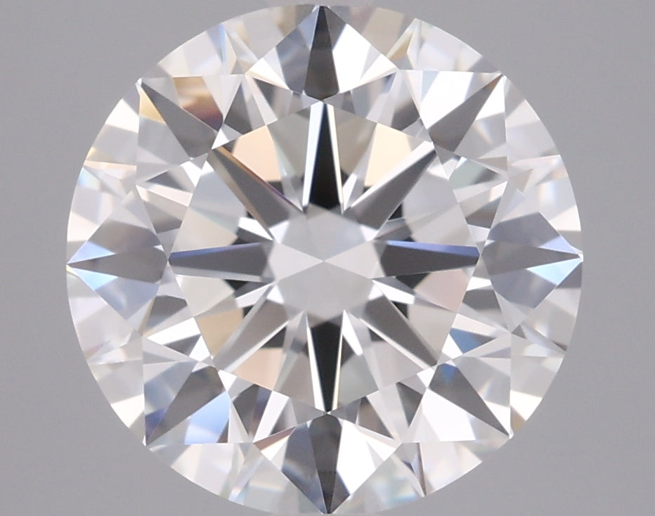 3.05 Carat Round Shaped, Ideal Cut, F Color, VVS2 Clarity, IGI Certified Lab Grown Diamond