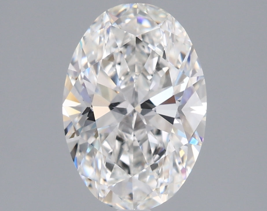 1.54 Carat Oval Shaped, Ideal Cut, D Color, VVS1 Clarity, IGI Certified Lab Grown Diamond