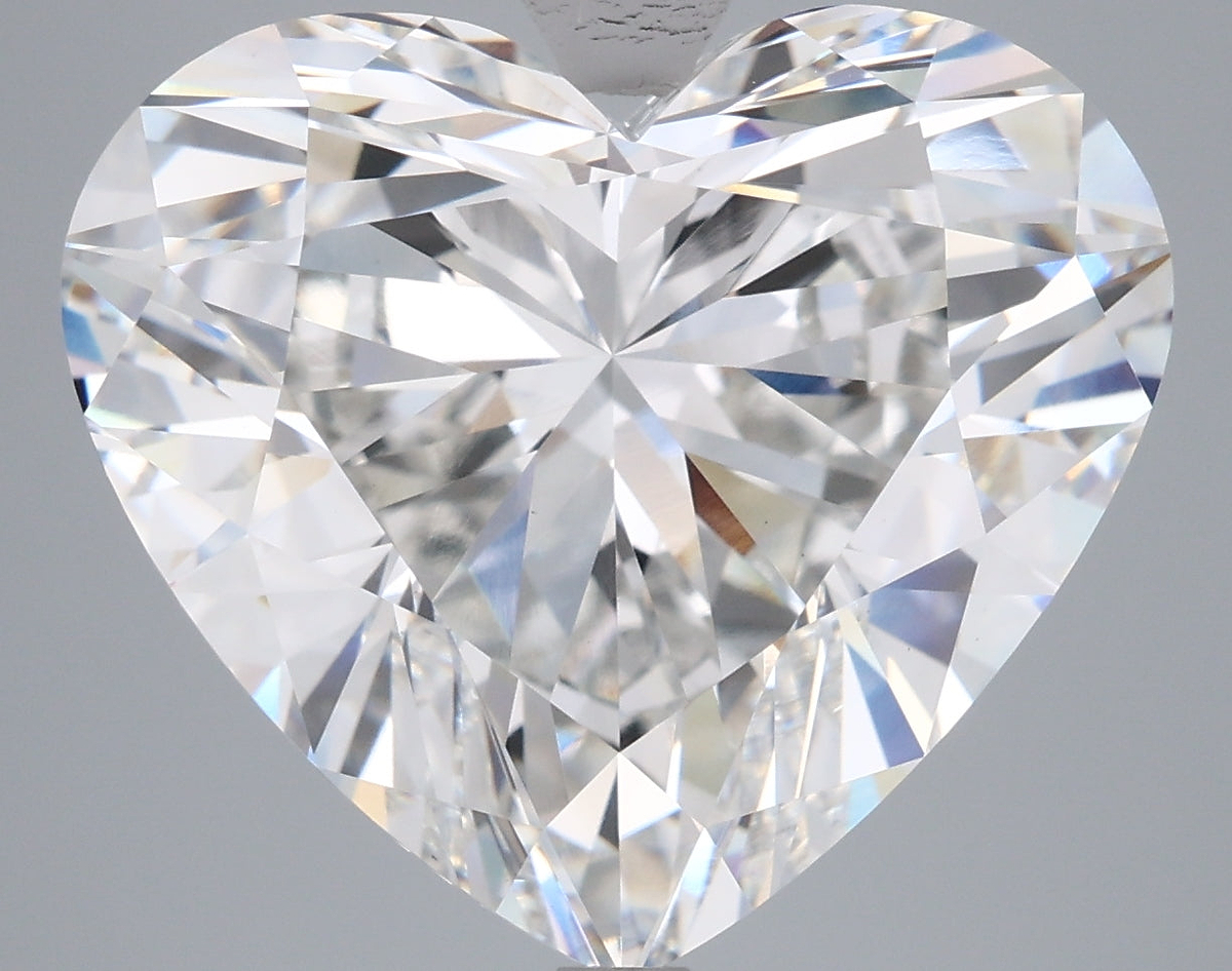 10.10 Carat Heart Shaped, Excellent Cut, F Color, VVS2 Clarity, IGI Certified Lab Grown Diamond