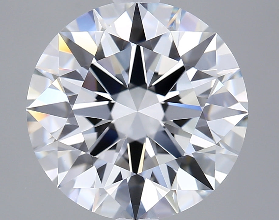 2.46 Carat Round Shaped, Ideal Cut, F Color, VVS1 Clarity, IGI Certified Lab Grown Diamond