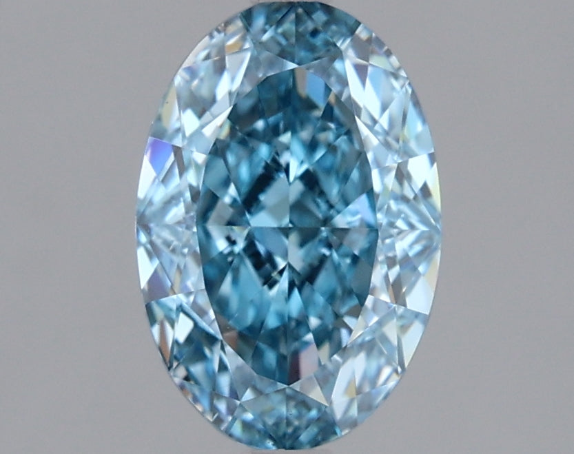 1.56 Carat Oval Shaped, Excellent Cut, VVS2 Clarity, IGI Certified Lab Grown Diamond