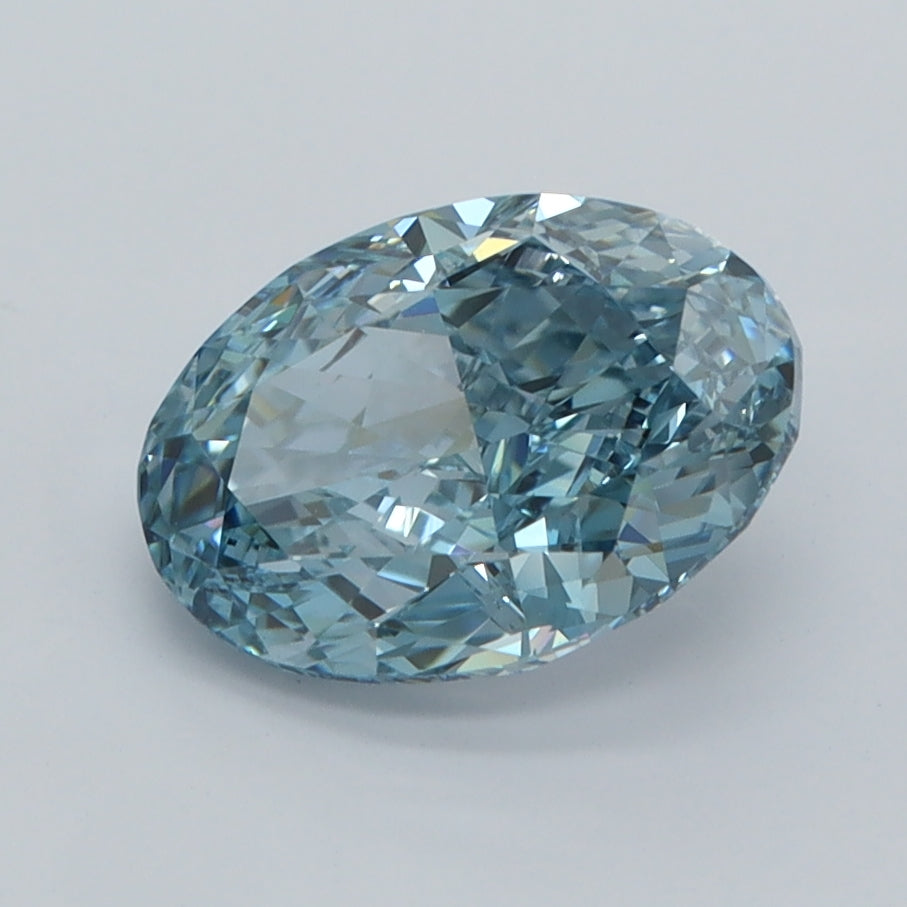 2.00 Carat Oval Shaped, Ideal Cut, VVS2 Clarity, IGI Certified Lab Grown Diamond