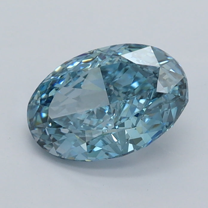 1.03 Carat Oval Shaped, Excellent Cut, VVS2 Clarity, IGI Certified Lab Grown Diamond