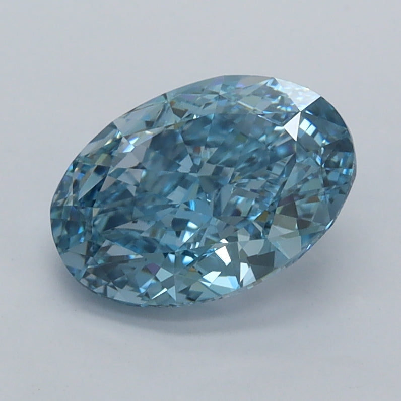 1.50 Carat Oval Shaped, Excellent Cut, VVS2 Clarity, IGI Certified Lab Grown Diamond
