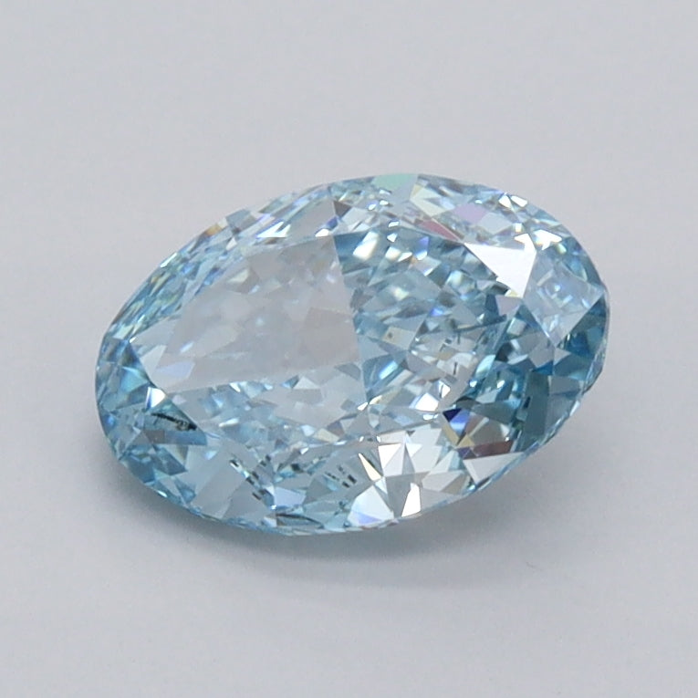 1.03 Carat Oval Shaped, Ideal Cut, VVS2 Clarity, IGI Certified Lab Grown Diamond