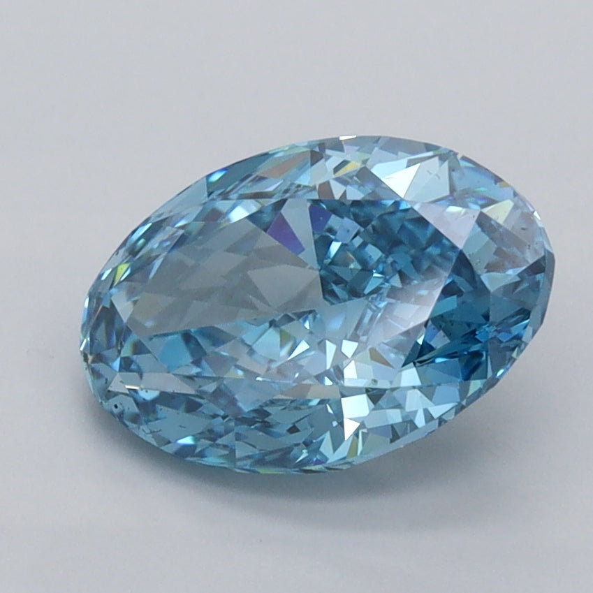 2.09 Carat Oval Shaped, Very Good Cut, VVS1 Clarity, IGI Certified Lab Grown Diamond