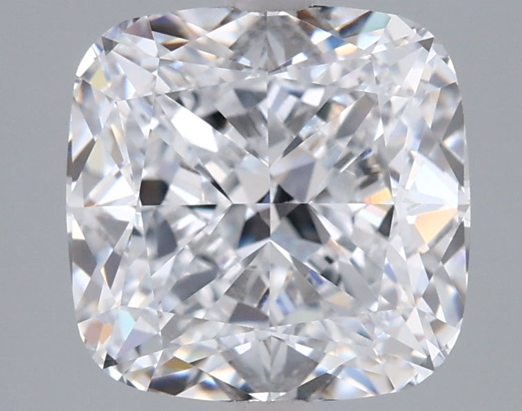 3.14 Carat Cushion Shaped, Ideal Cut, E Color, VVS2 Clarity, IGI Certified Lab Grown Diamond