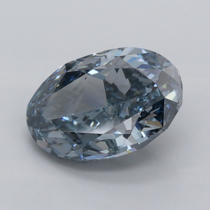 2.04 Carat Oval Shaped, Very Good Cut, VS1 Clarity, IGI Certified Lab Grown Diamond