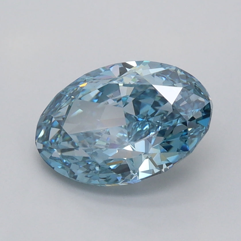 1.51 Carat Oval Shaped, Excellent Cut, VS1 Clarity, IGI Certified Lab Grown Diamond