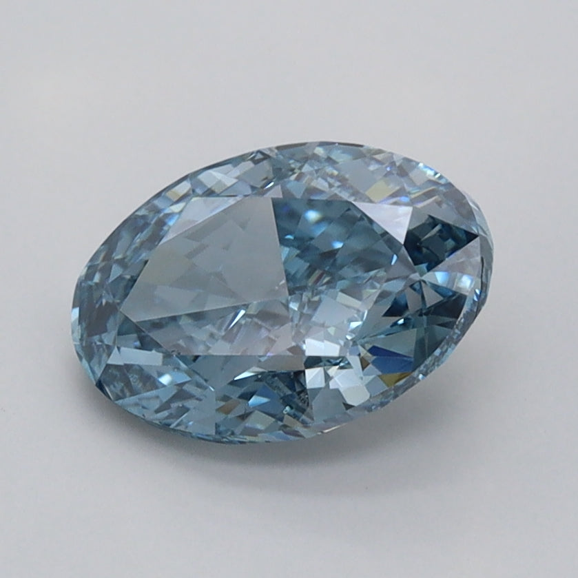 1.51 Carat Oval Shaped, Excellent Cut, VS1 Clarity, IGI Certified Lab Grown Diamond