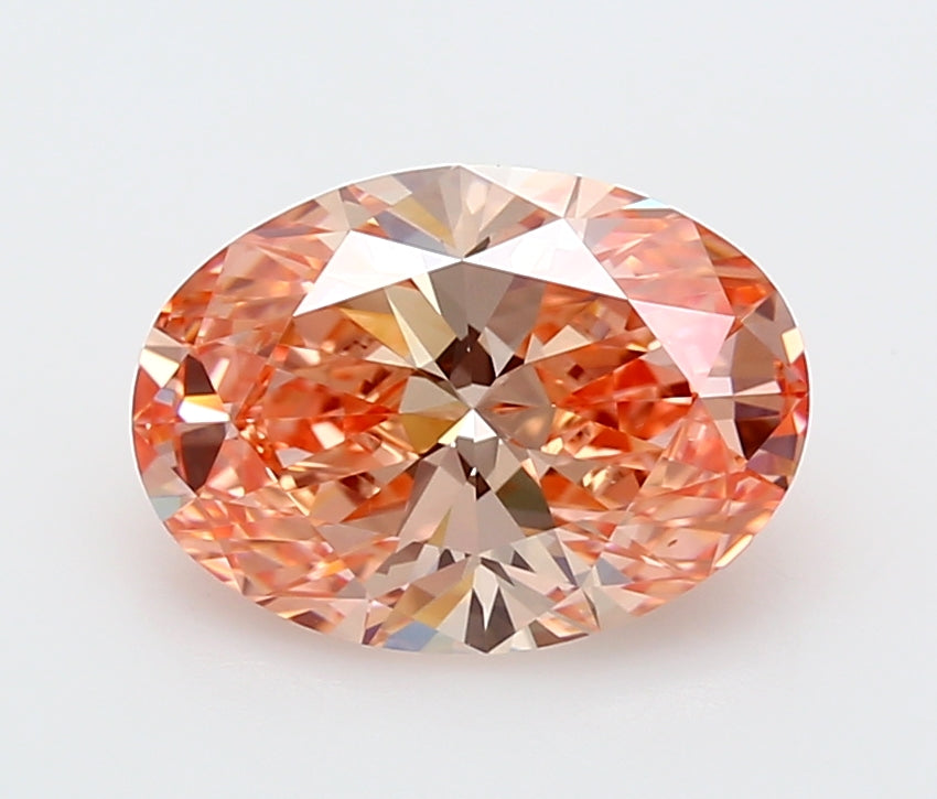 3.06 Carat Oval Shaped, Ideal Cut, VS1 Clarity, IGI Certified Lab Grown Diamond