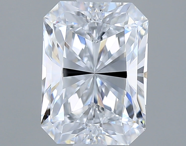 1.54 Carat Radiant Shaped, Excellent Cut, E Color, VVS1 Clarity, IGI Certified Lab Grown Diamond