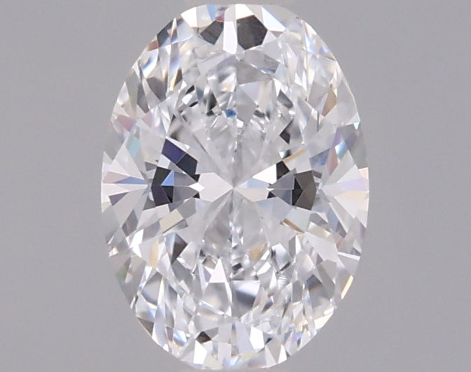 0.69 Carat Oval Shaped, Ideal Cut, D Color, VVS1 Clarity, IGI Certified Lab Grown Diamond