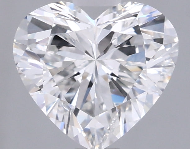 0.88 Carat Heart Shaped, Ideal Cut, E Color, VVS1 Clarity, IGI Certified Lab Grown Diamond