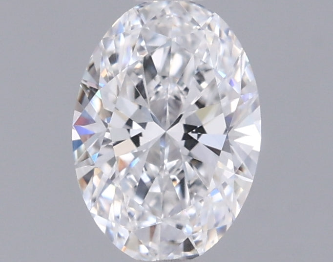 0.66 Carat Oval Shaped, Ideal Cut, D Color, VVS1 Clarity, IGI Certified Lab Grown Diamond