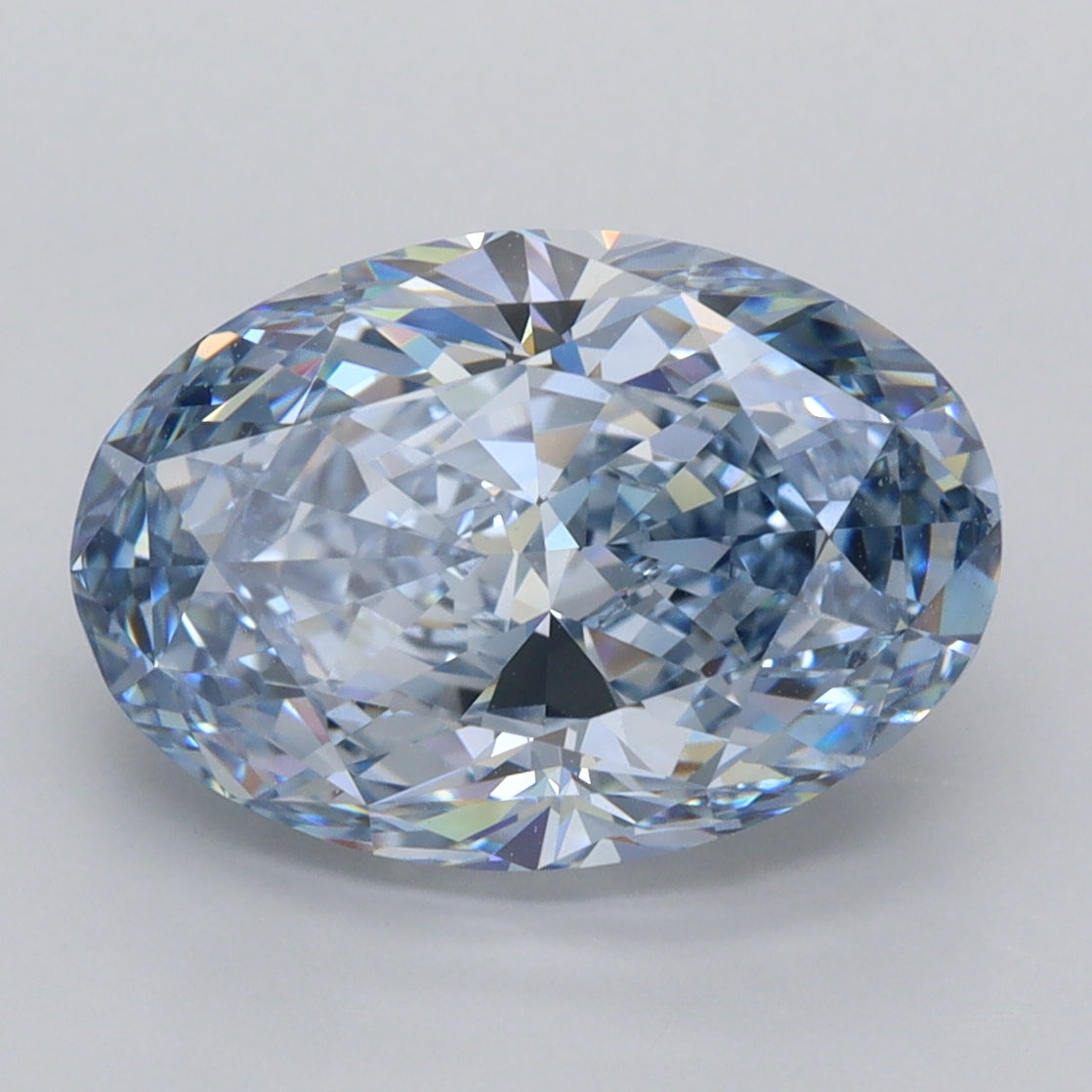 5.06 Carat Oval Shaped, Very Good Cut, VVS1 Clarity, IGI Certified Lab Grown Diamond