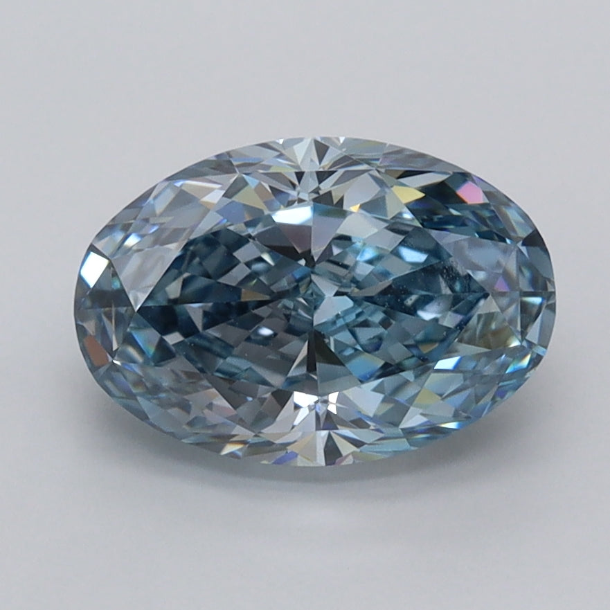 2.05 Carat Oval Shaped, Very Good Cut, VVS1 Clarity, IGI Certified Lab Grown Diamond