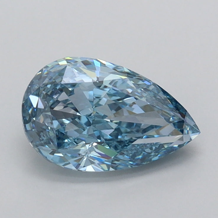1.02 Carat Pear Shaped, Excellent Cut, VVS2 Clarity, IGI Certified Lab Grown Diamond