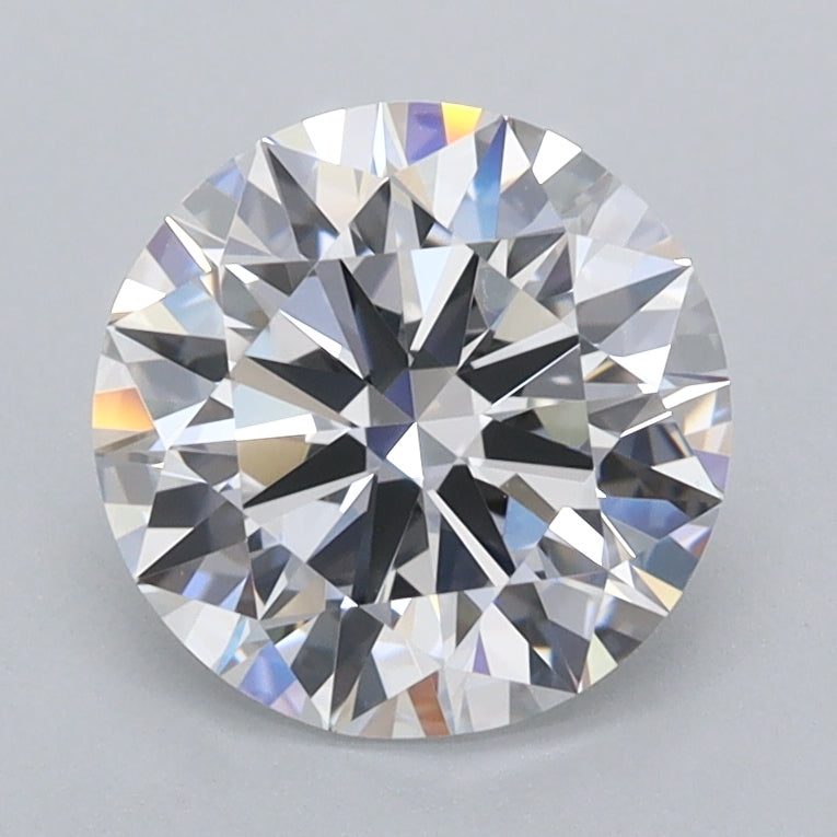 1.80 Carat Round Shaped, Ideal Cut, D Color, FL Clarity, IGI Certified Lab Grown Diamond