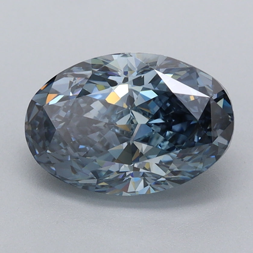 2.01 Carat Oval Shaped, Very Good Cut, VVS1 Clarity, IGI Certified Lab Grown Diamond