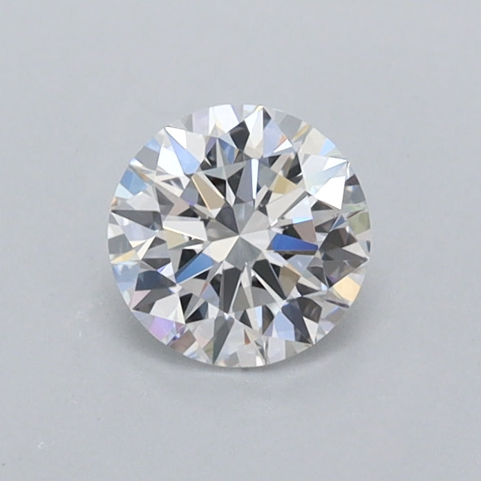 0.47 Carat Round Shaped, Ideal Cut, D Color, VVS2 Clarity, IGI Certified Lab Grown Diamond