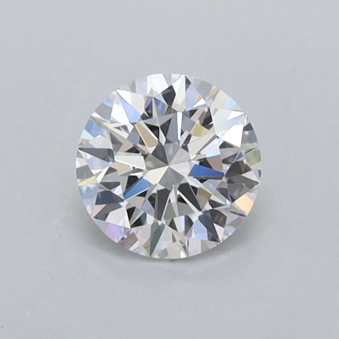 0.54 Carat Round Shaped, Ideal Cut, D Color, VVS2 Clarity, IGI Certified Lab Grown Diamond