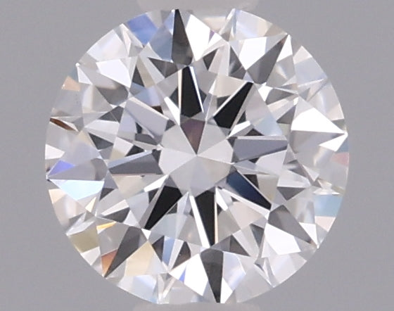0.46 Carat Round Shaped, Excellent Cut, D Color, VS1 Clarity, IGI Certified Lab Grown Diamond