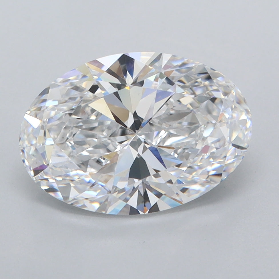 2.48 Carat Oval Shaped, Ideal Cut, D Color, FL Clarity, IGI Certified Lab Grown Diamond