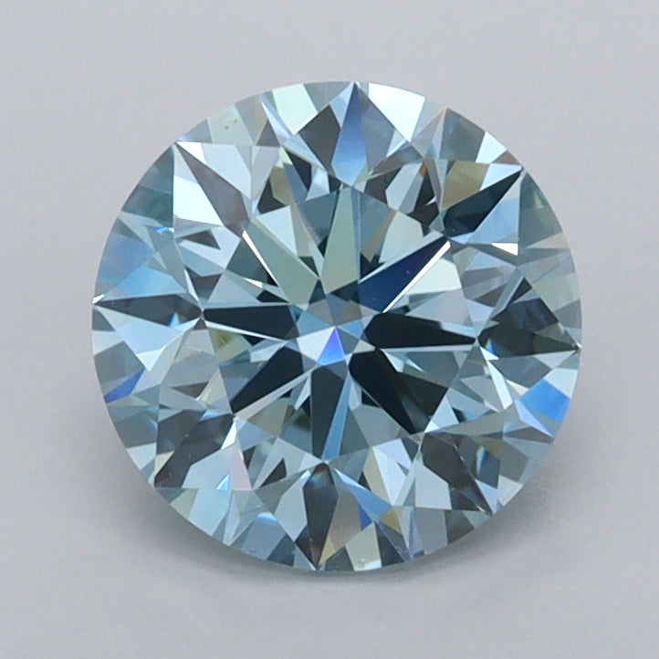 1.50 Carat Round Shaped, Excellent Cut, VVS2 Clarity, IGI Certified Lab Grown Diamond