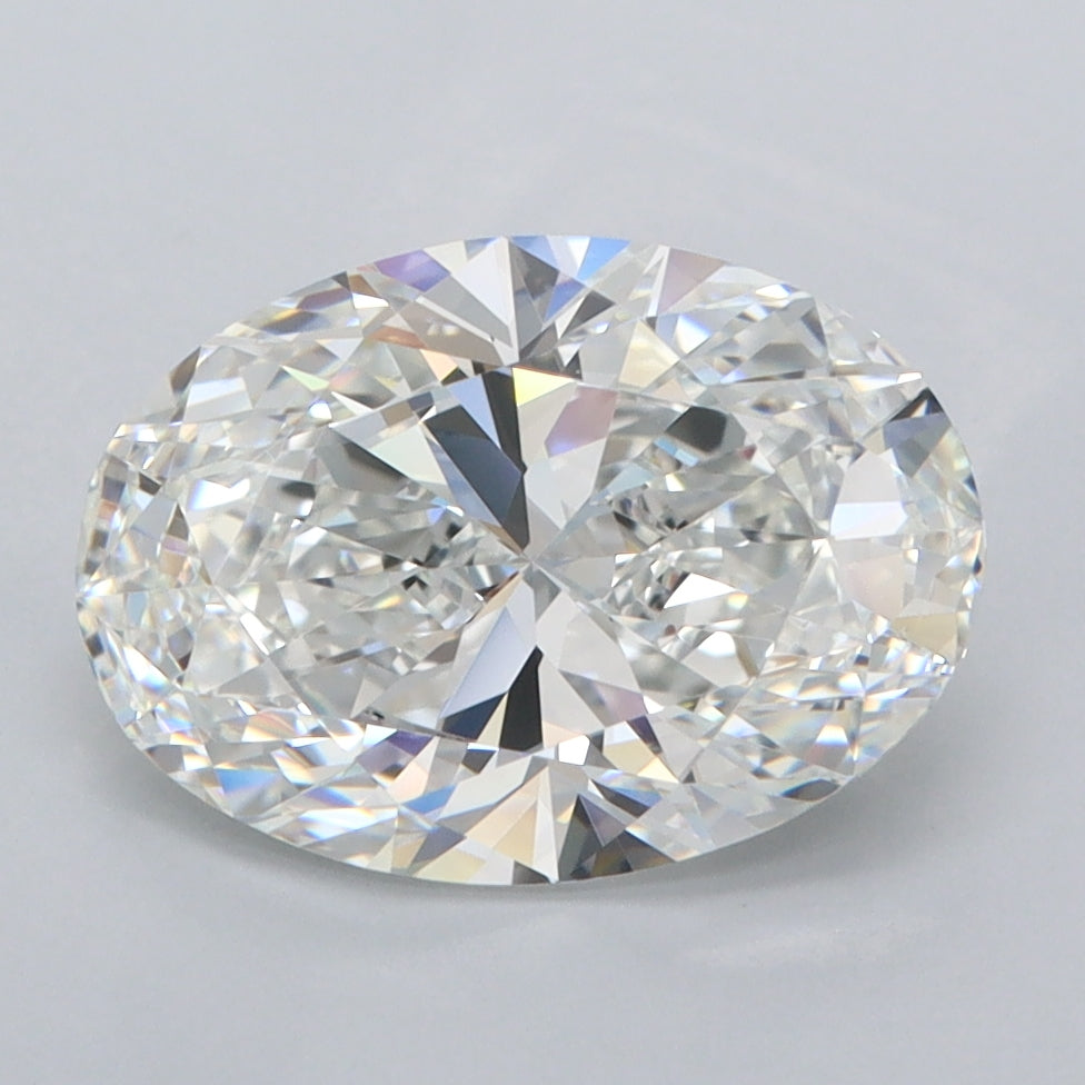 2.69 Carat Oval Shaped, Ideal Cut, F Color, FL Clarity, IGI Certified Lab Grown Diamond