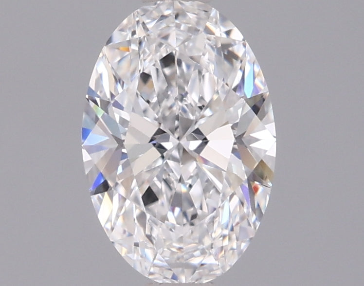 0.98 Carat Oval Shaped, Ideal Cut, D Color, VVS1 Clarity, IGI Certified Lab Grown Diamond