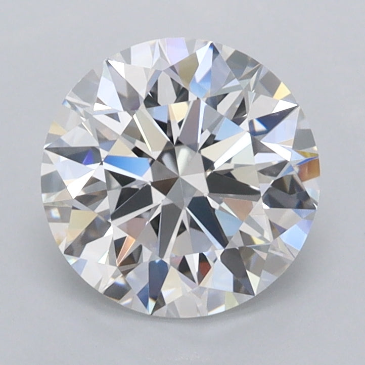 1.60 Carat Round Shaped, Ideal Cut, D Color, FL Clarity, IGI Certified Lab Grown Diamond