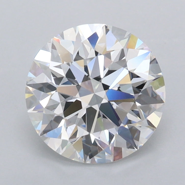 1.78 Carat Round Shaped, Ideal Cut, D Color, FL Clarity, IGI Certified Lab Grown Diamond
