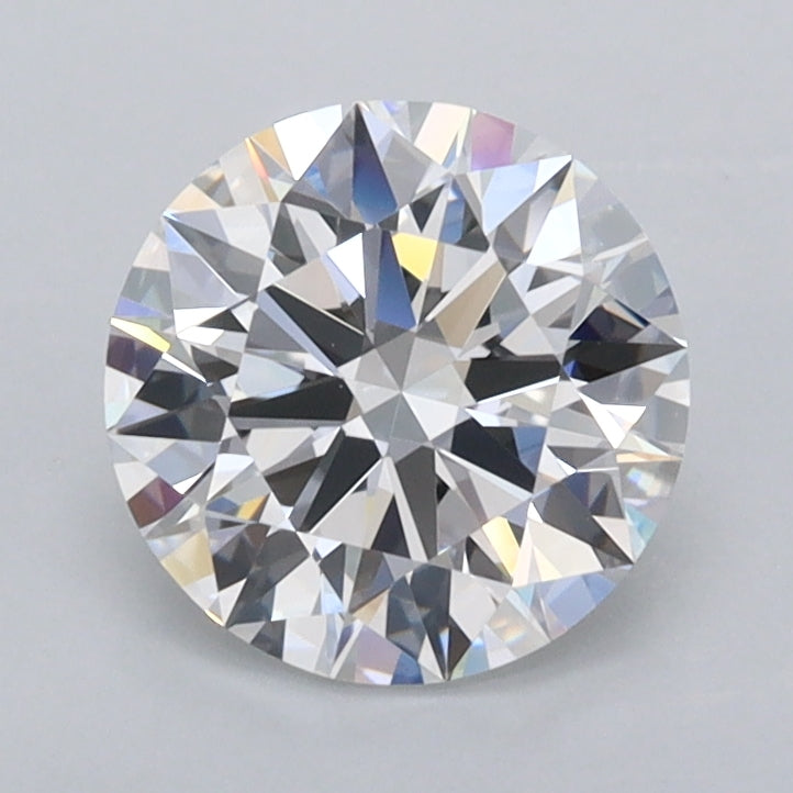 1.40 Carat Round Shaped, Ideal Cut, D Color, FL Clarity, IGI Certified Lab Grown Diamond