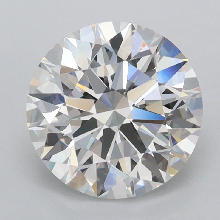 1.98 Carat Round Shaped, Ideal Cut, E Color, FL Clarity, IGI Certified Lab Grown Diamond